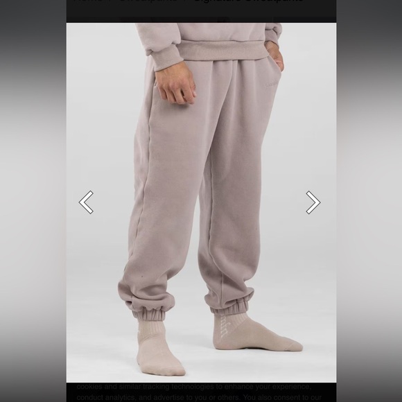 Comfrt nwt signature sweatpants BARK size Large - Picture 2 of 4